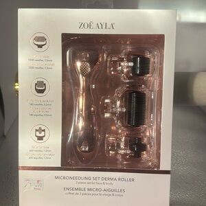 ZOE AYLA micro needling set derma roller three piece for set for face and body​​